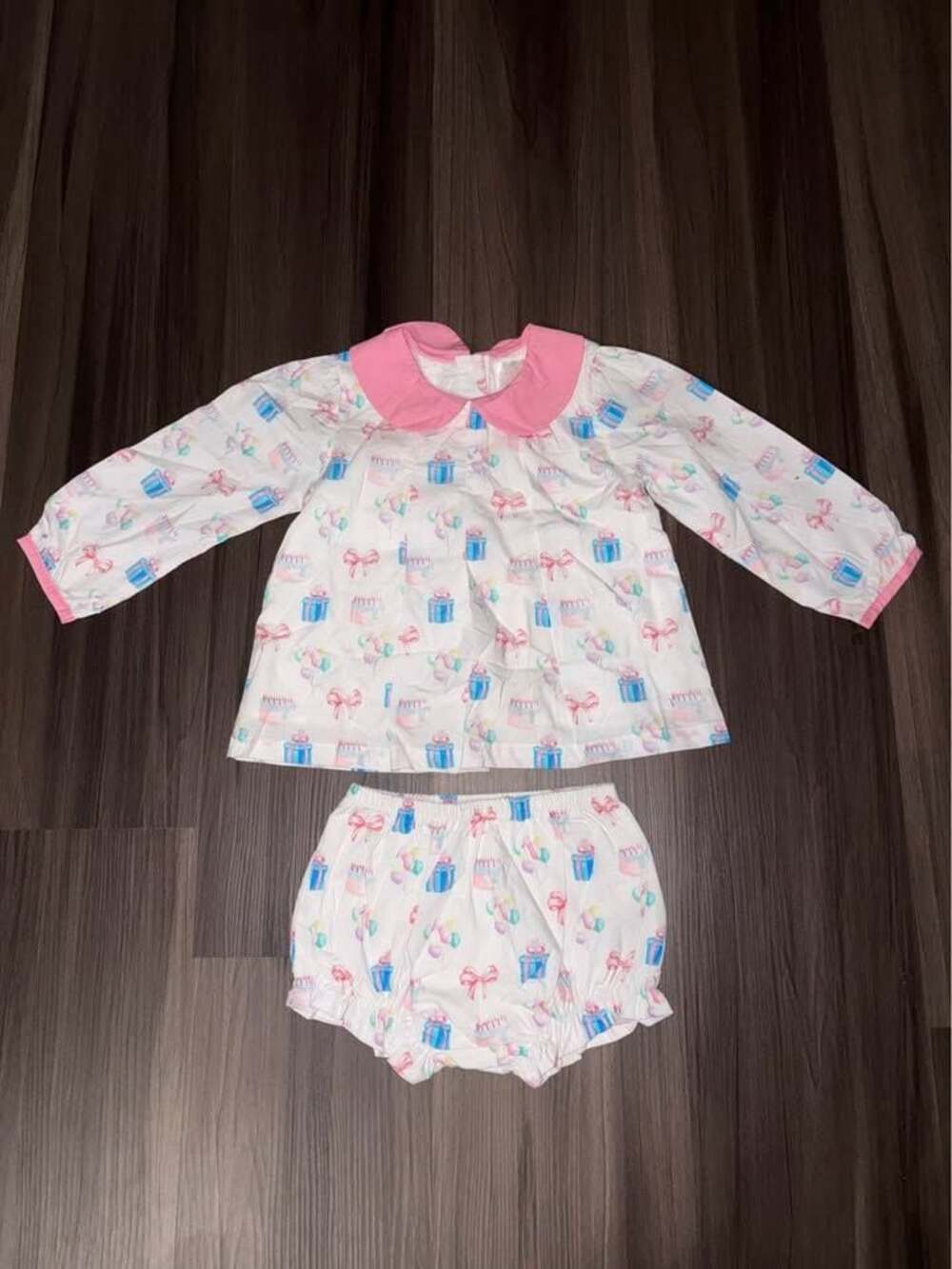 2t cecil and lou birthday diaper set